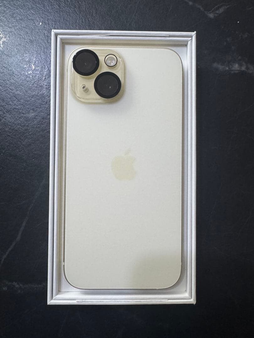超美品❗️iPhone 15(128G)yellowSIMフリー