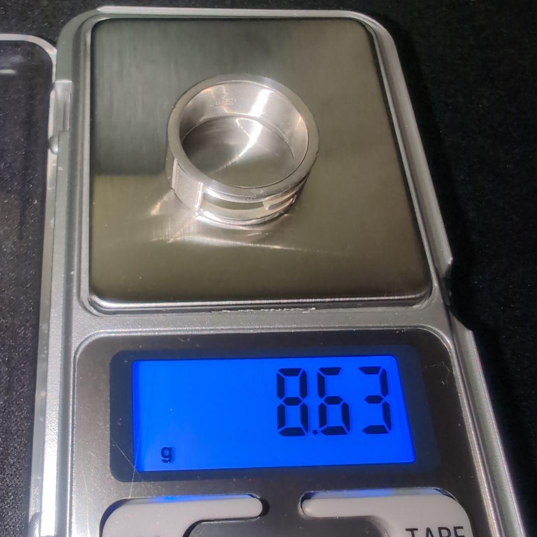 GUCCI ブランデッドG オープンリング 19号