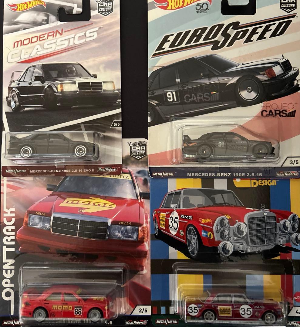 HOT WHEELS メルセデスベンツ ４台セット