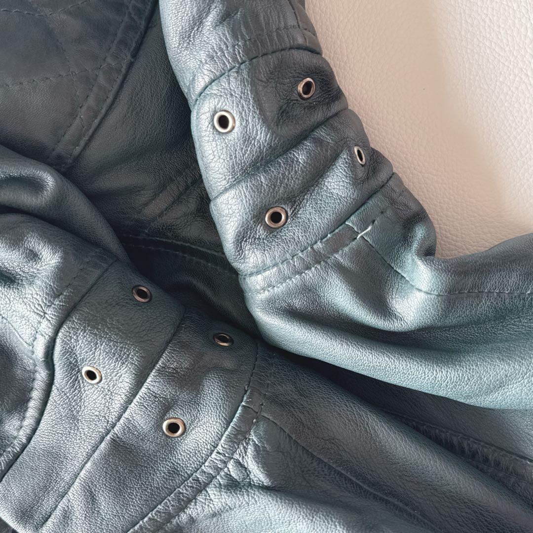 【希少】RIDEZ シングルライダース M グリーン　シープレーザー