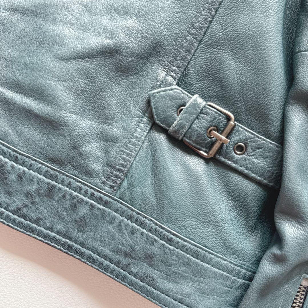 【希少】RIDEZ シングルライダース M グリーン　シープレーザー