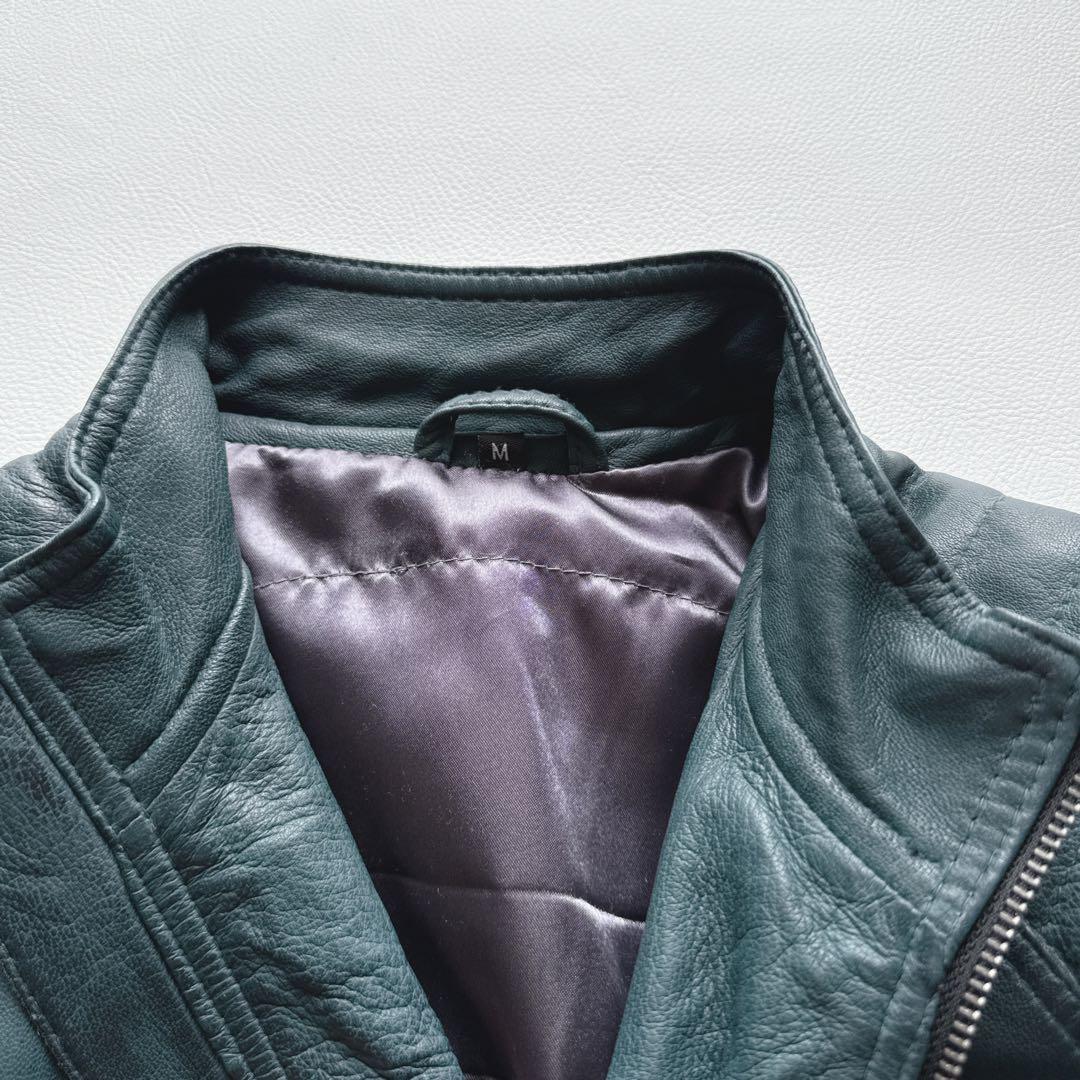 【希少】RIDEZ シングルライダース M グリーン　シープレーザー