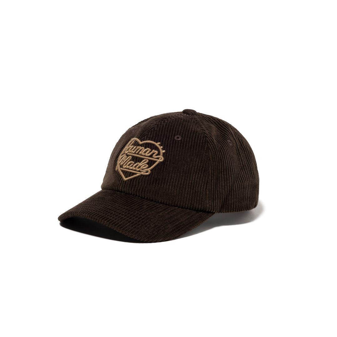 帽子 HUMAN MADE 6Panel Corduroy Cap BROWN