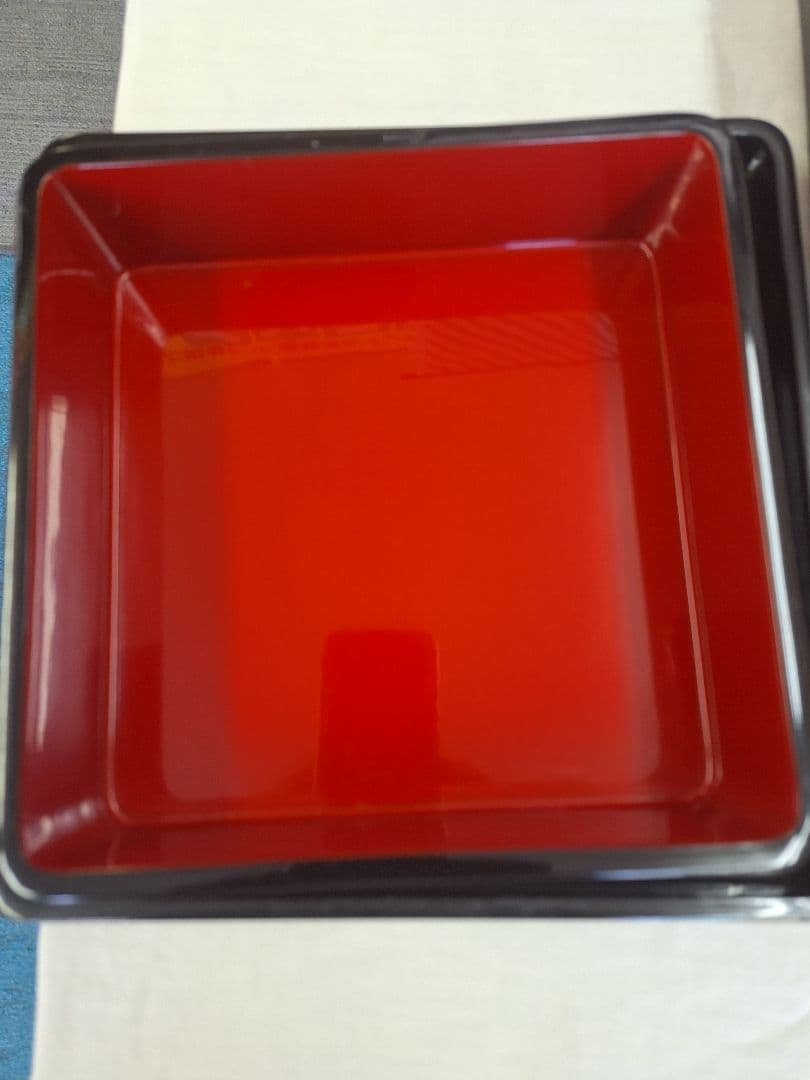 新品！河和田(越前)塗り二ッ重ね御重