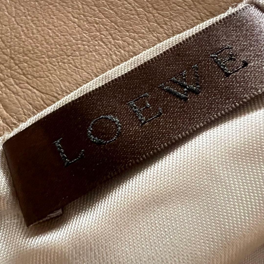 LOEWL ロエベ　レザーフレアスカート　美品
