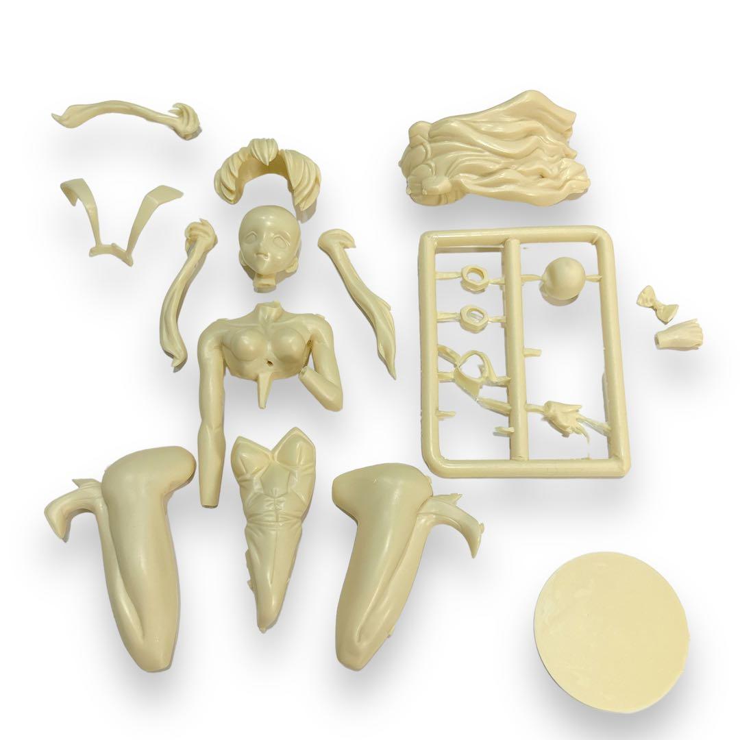 激レア 1/8 バニーアスカ ガレキ エヴァ 無彩色 フィギュア うちだこうじ