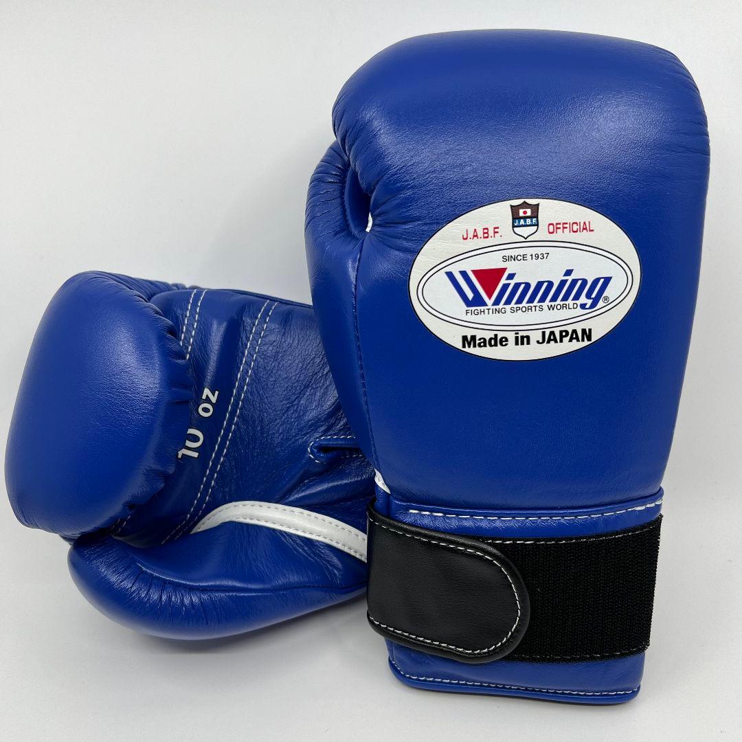 Winning グローブ 10オンス ブルー