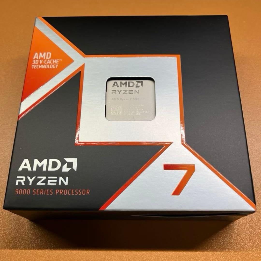 【新品未開封】AMD Ryzen7 9800X3D