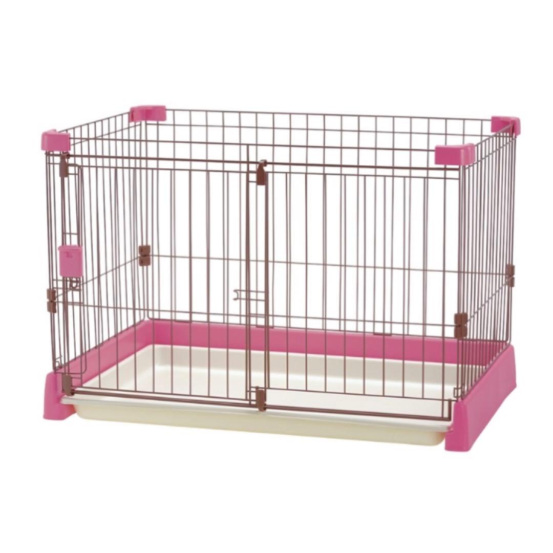 リッチェル ペットサークル ピンク