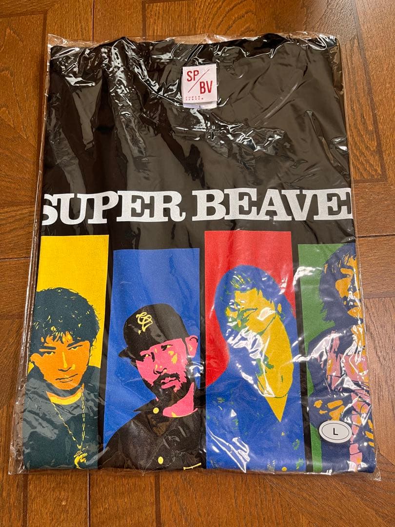SUPER BEAVER ポップアートTシャツ Lサイズ 黒