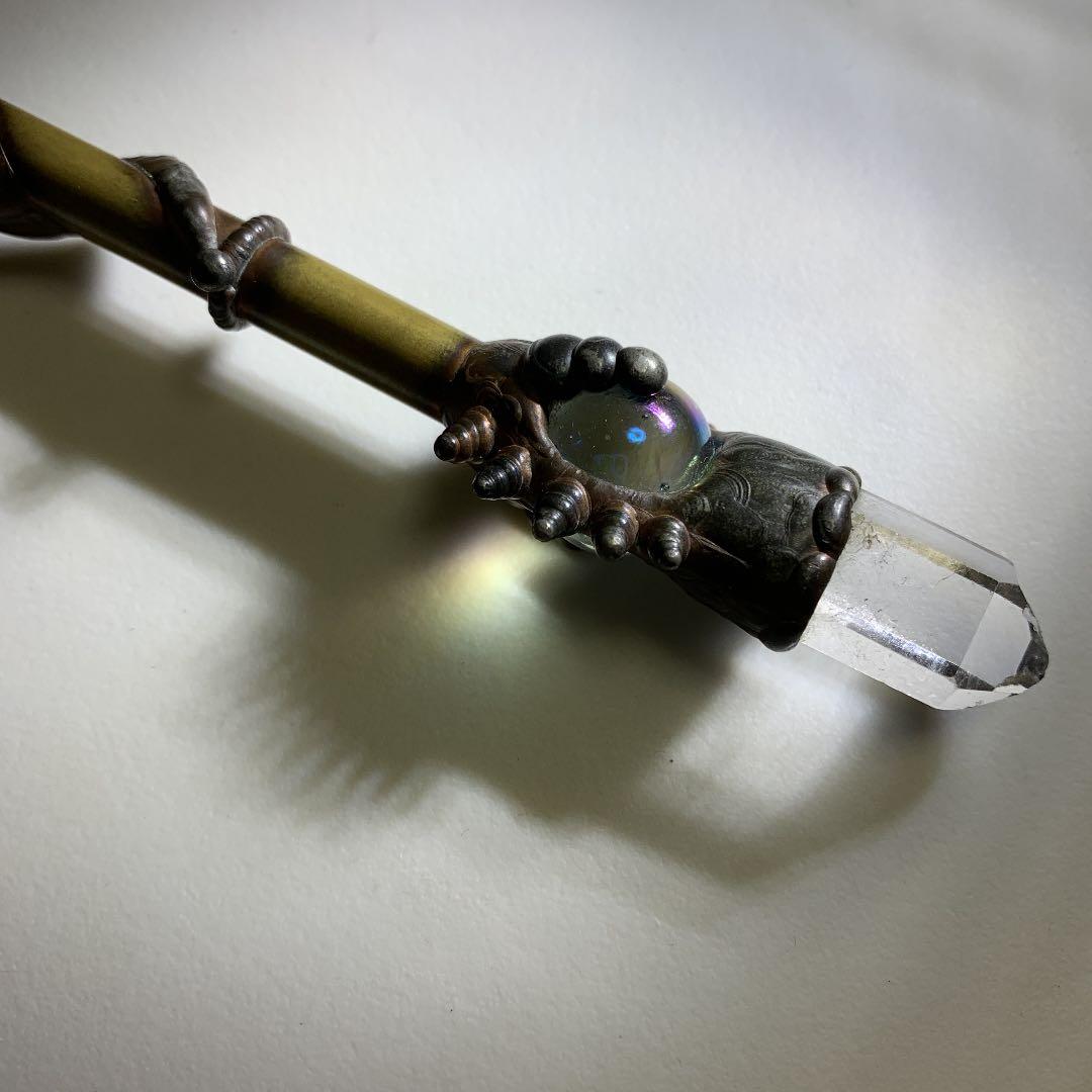 蛇 スネーク 骨董 ワンド 魔法の杖