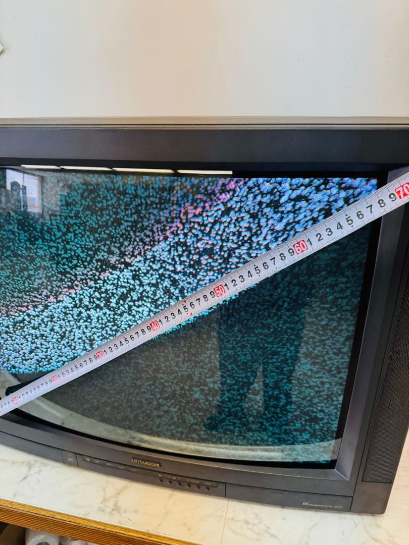 MITSUBISHIま　三菱　ブラウン管 テレビ 29型 電化製品 家庭用