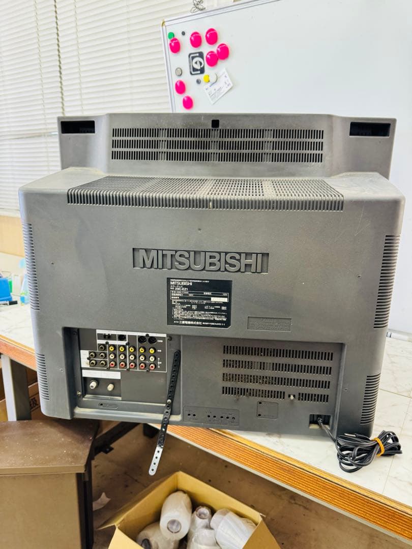 MITSUBISHIま　三菱　ブラウン管 テレビ 29型 電化製品 家庭用