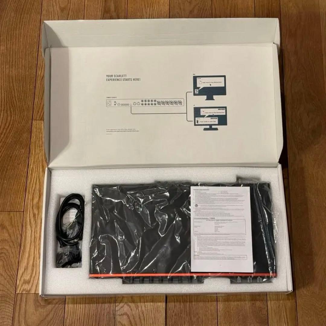 DTM・DAW Focusrite Scarlett 18i20 3rd-Gen