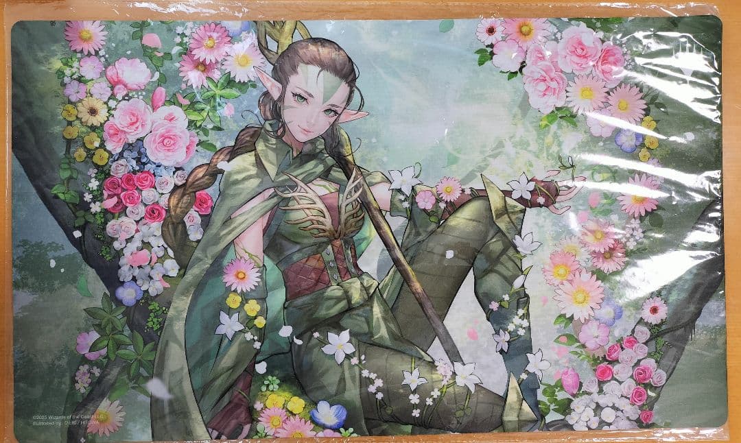 復活した精霊信者、ニッサ☆プレイマット☆マジック：ザ・ギャザリング