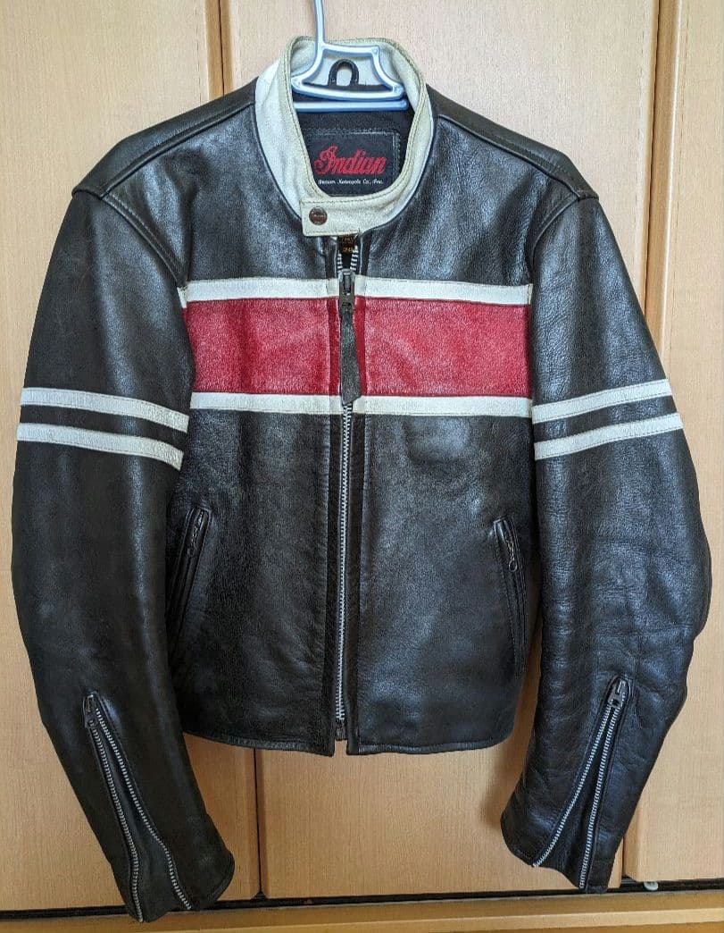 indian motor cycle シングルライダースジャケット