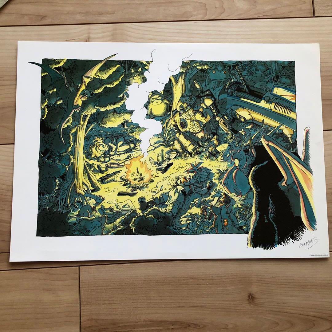 鳥山明の世界展　クロノトリガー　複製原画　ポスター　B4 Eの封筒