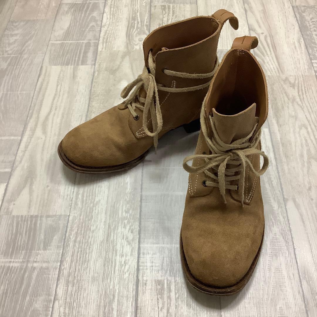 【希少】中田商店製 大日本帝国編上靴 裏革仕様 実際サイズ25.0~26.5cm