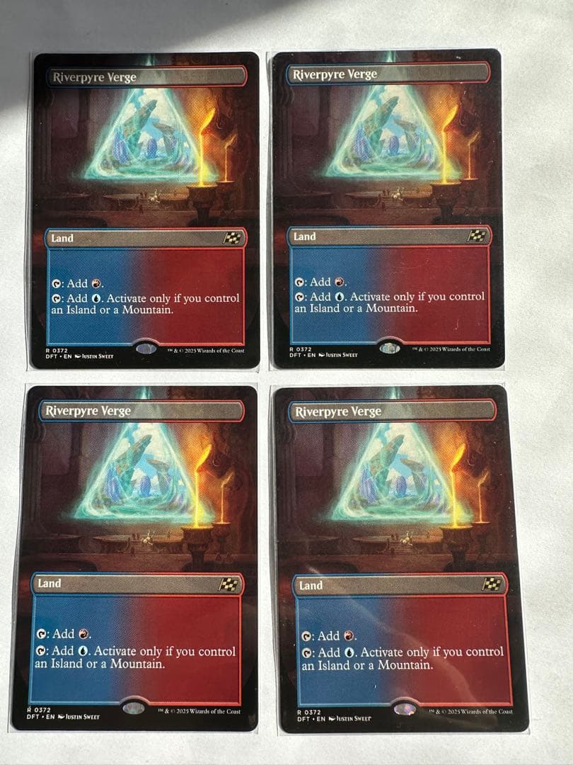 MTG ボーダーレス リバーパイアーの境界 英語版 4枚セット