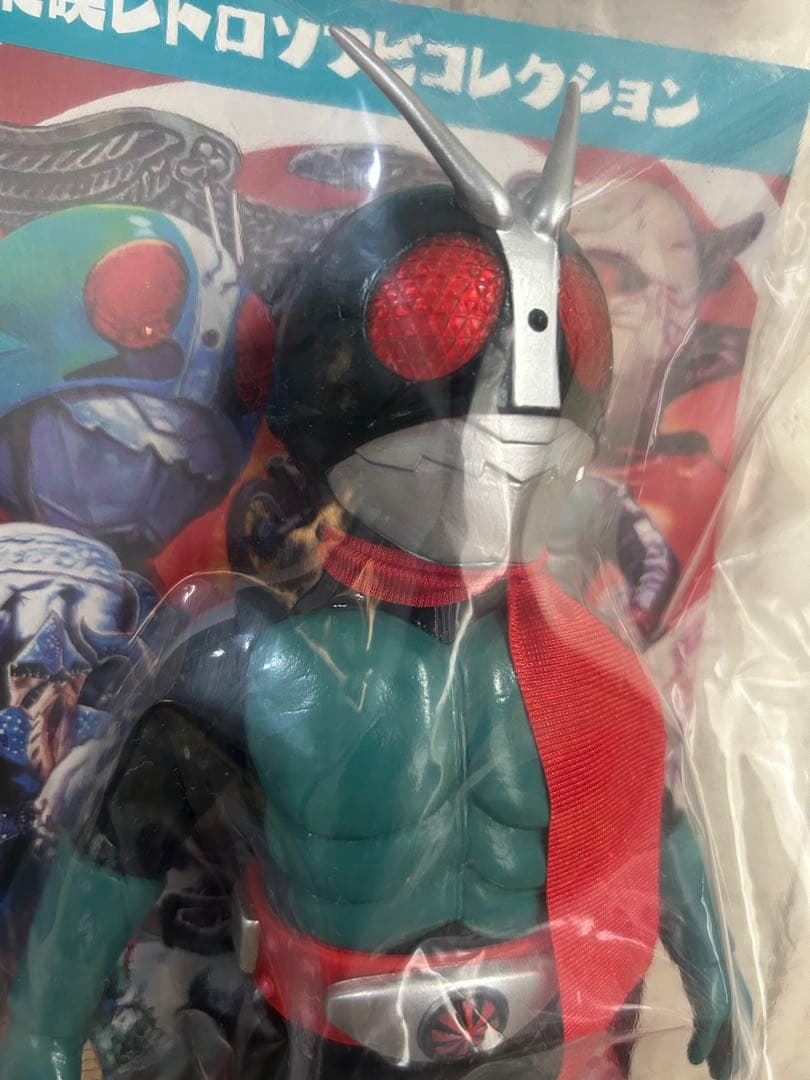 東映レトロソフビコレクション　仮面ライダー旧2号　DX版　ソフビ