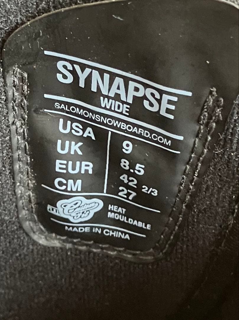 本格シーズンイン値引き サロモン スノボブーツ