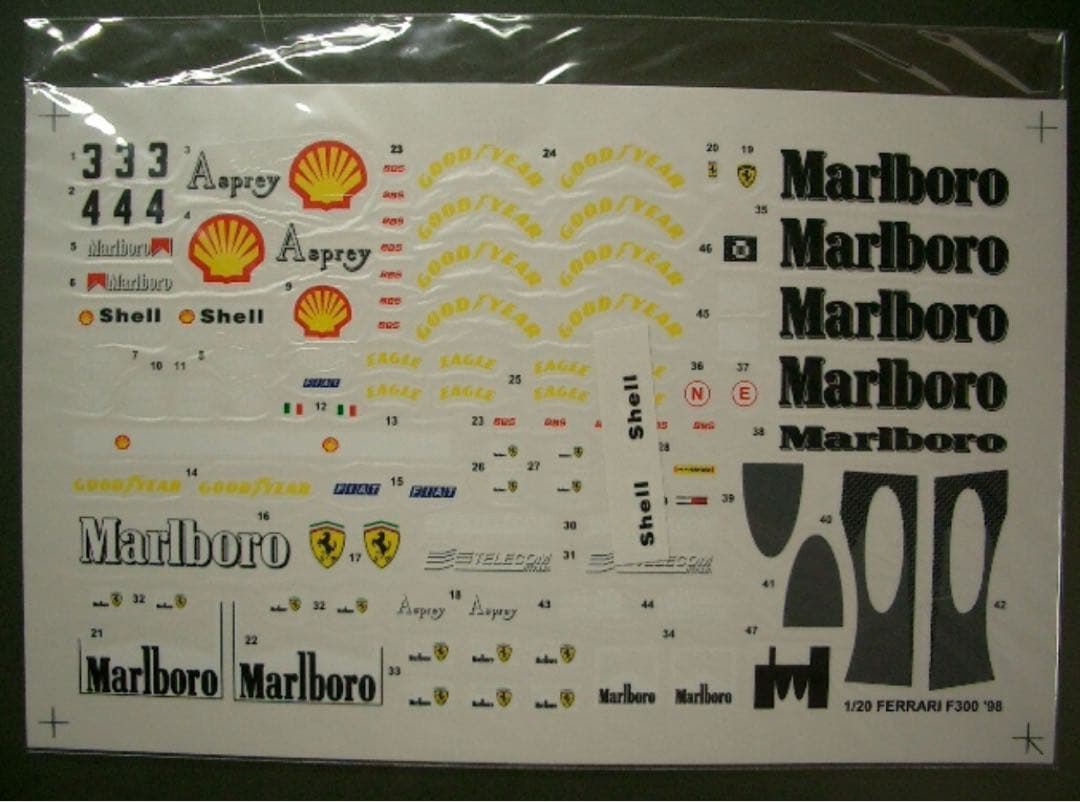 1/20 スタジオ27 フェラーリ F300 Xウイング