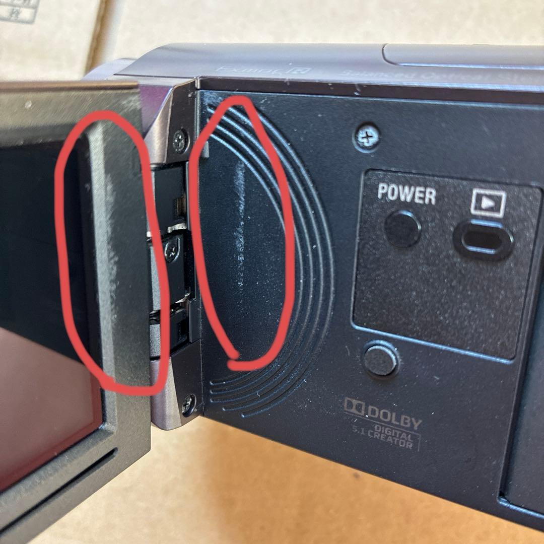 SONY HDR-CX430V ハンディカム　ビデオカメラ