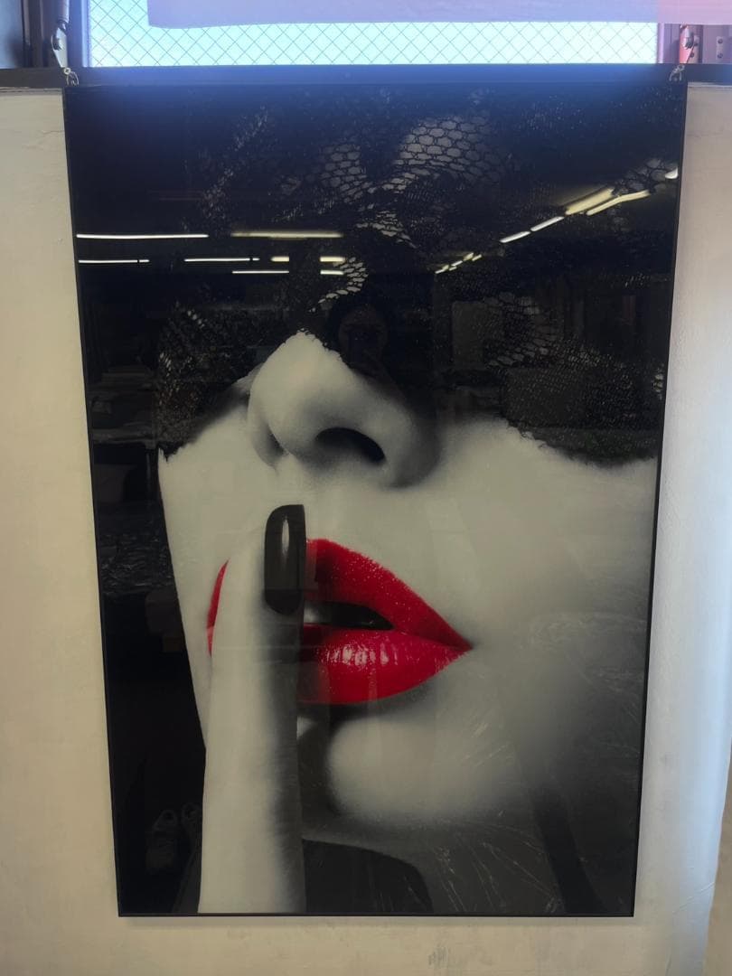 120サイズ　アートパネル　ブランド　アート　絵画　絵　ポスター　壁掛け　リップ