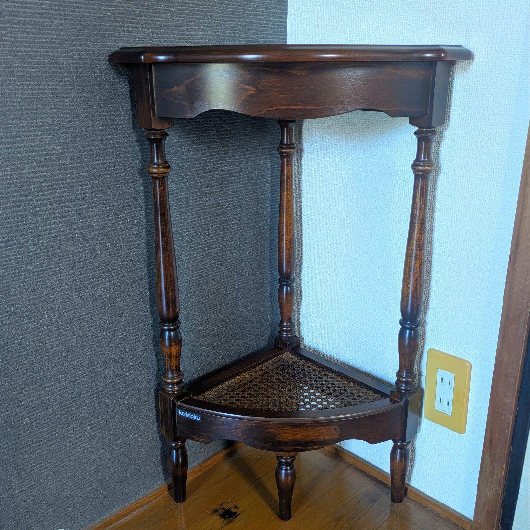 【希少】カリモク karimoku コーナーテーブル