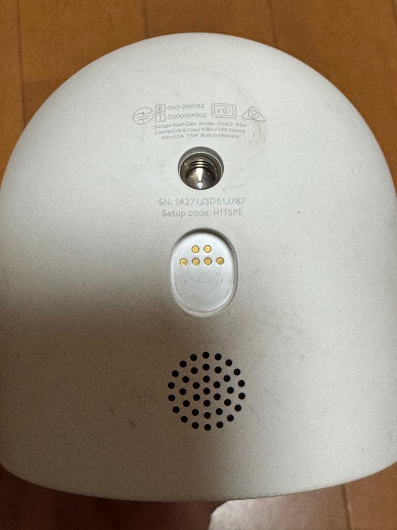 みぃ Google Nest Cam ホワイト コンパクト