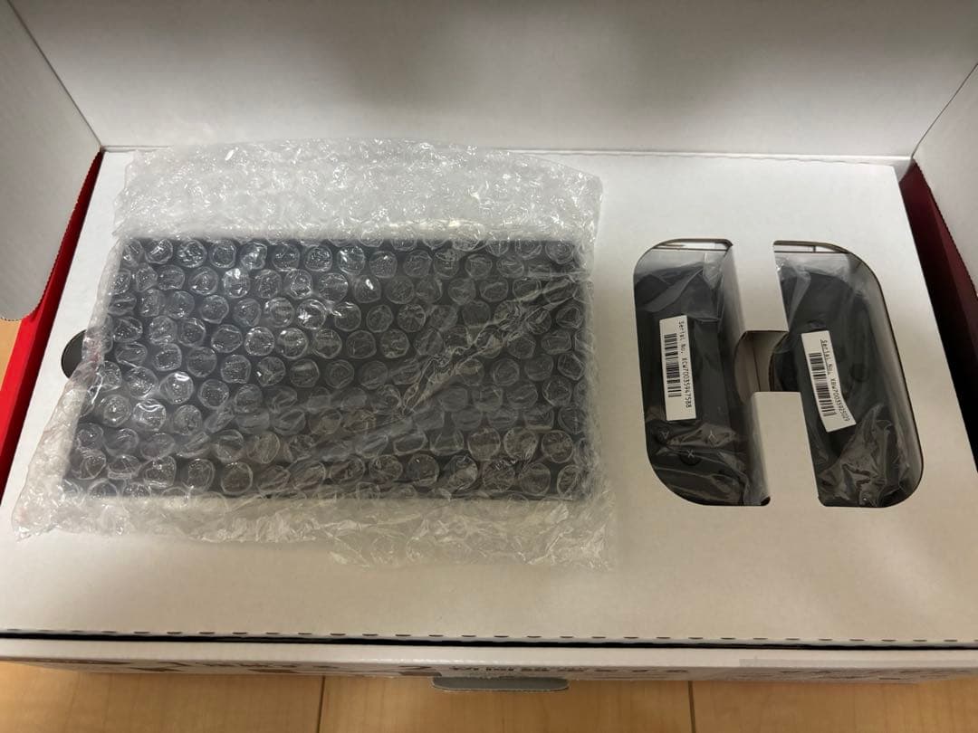 美品 Nintendo Switch グレー 本体 箱付き 抜け無し