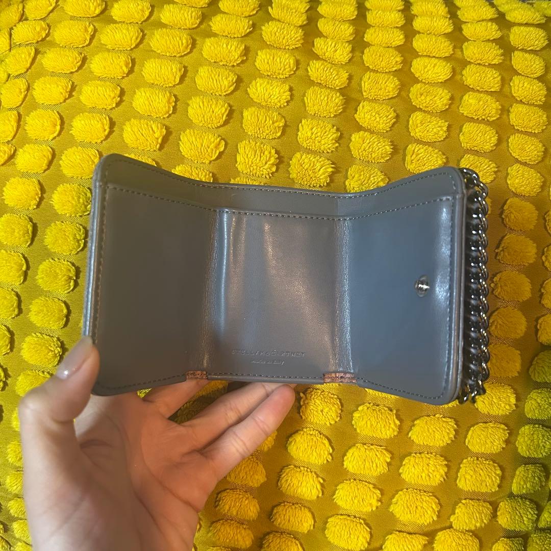 STELLA McCARTNEY グレー三つ折り財布