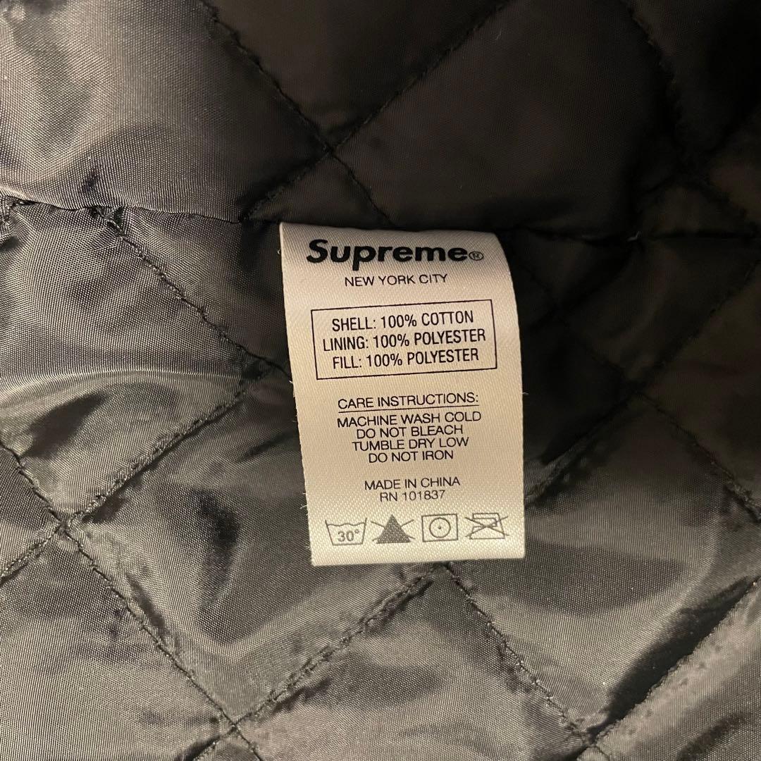 ジャケット・アウター Supreme Quilted Hooded Plaid Shirt
