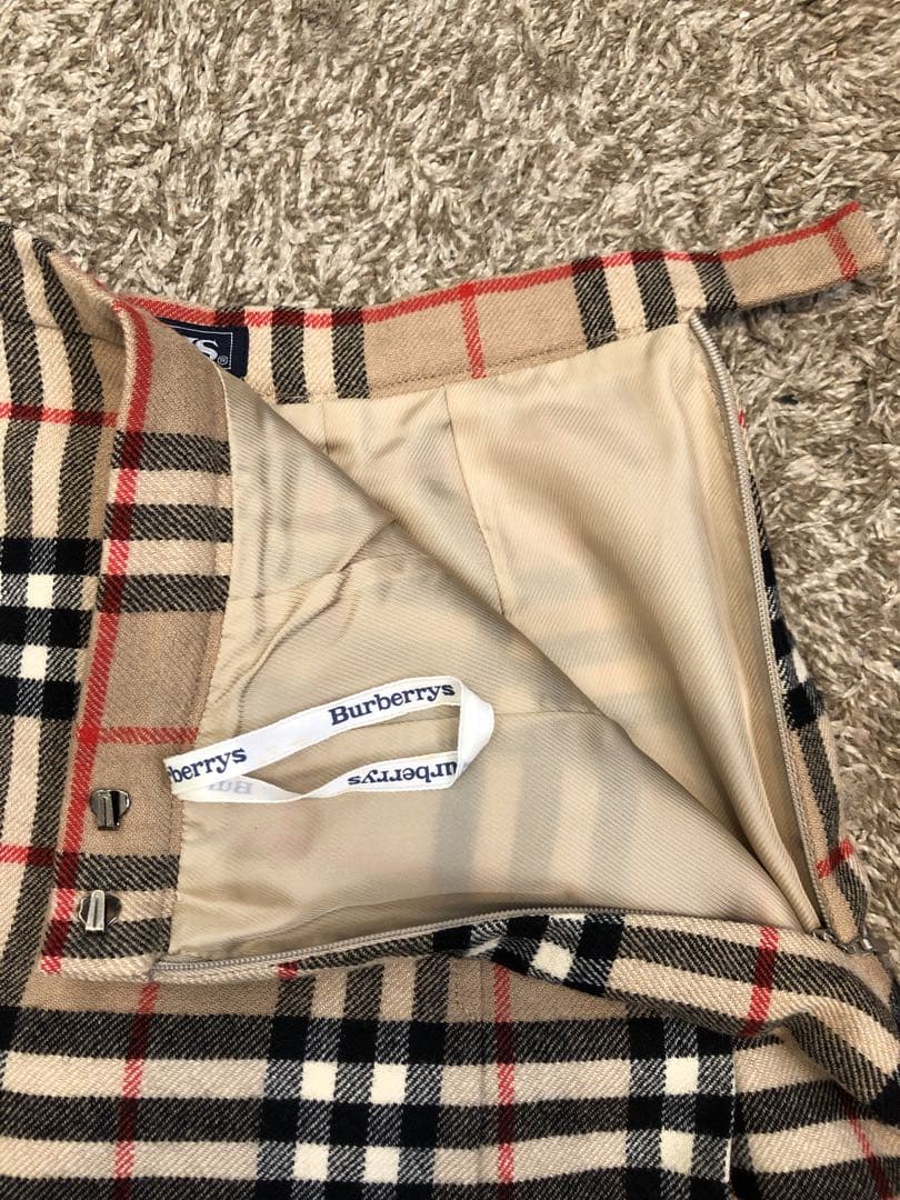 BURBERRY バーバリー　ノヴァチェック　ノバチェック　スカート　ベージュ
