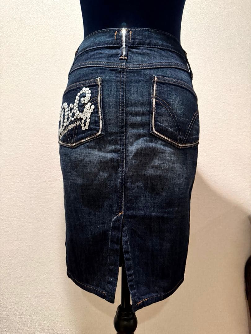 DOLCE＆GABBANA D&G 38/24 デニムスカート✨