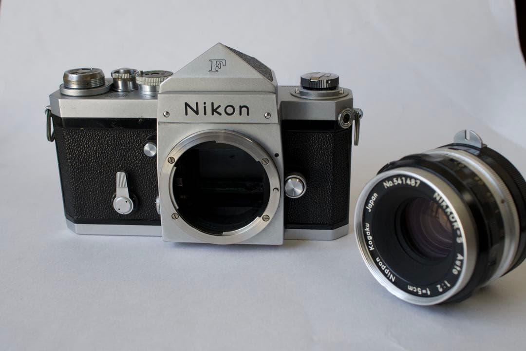 初期型 Nikon F 一眼レフカメラ Nikkor 50mm f/2