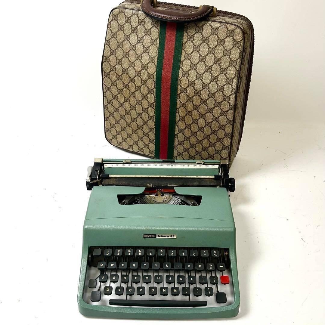 グッチ　オリベッティ　タイプライター　olivetti Lettera 32