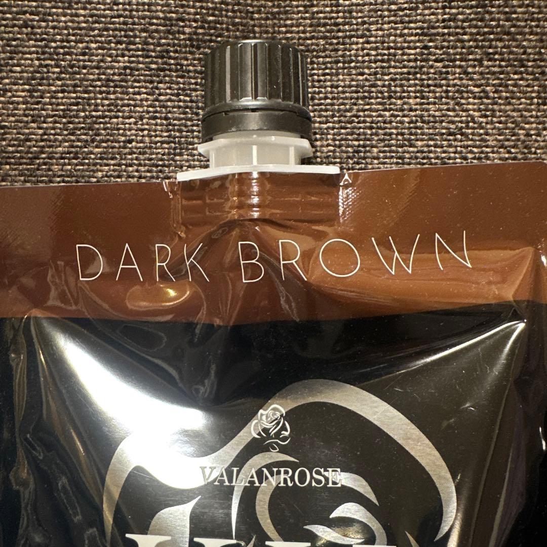 バランローズKURO クリームシャンプーダークブラウン 400g 2個セット