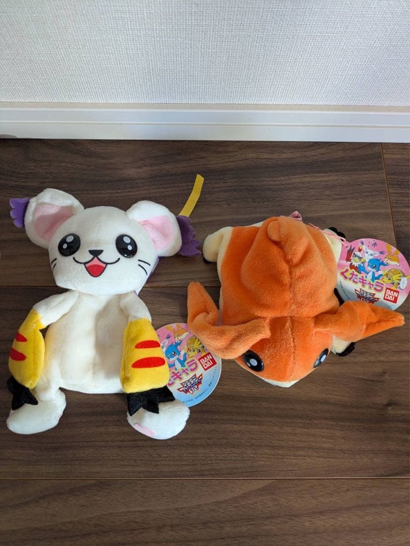 デジモン　くたキャラ　テイルモン　パタモン