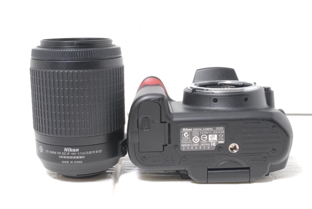 ショット数1524回✨Nikon D5000 望遠レンズセット 発表会撮影❣️