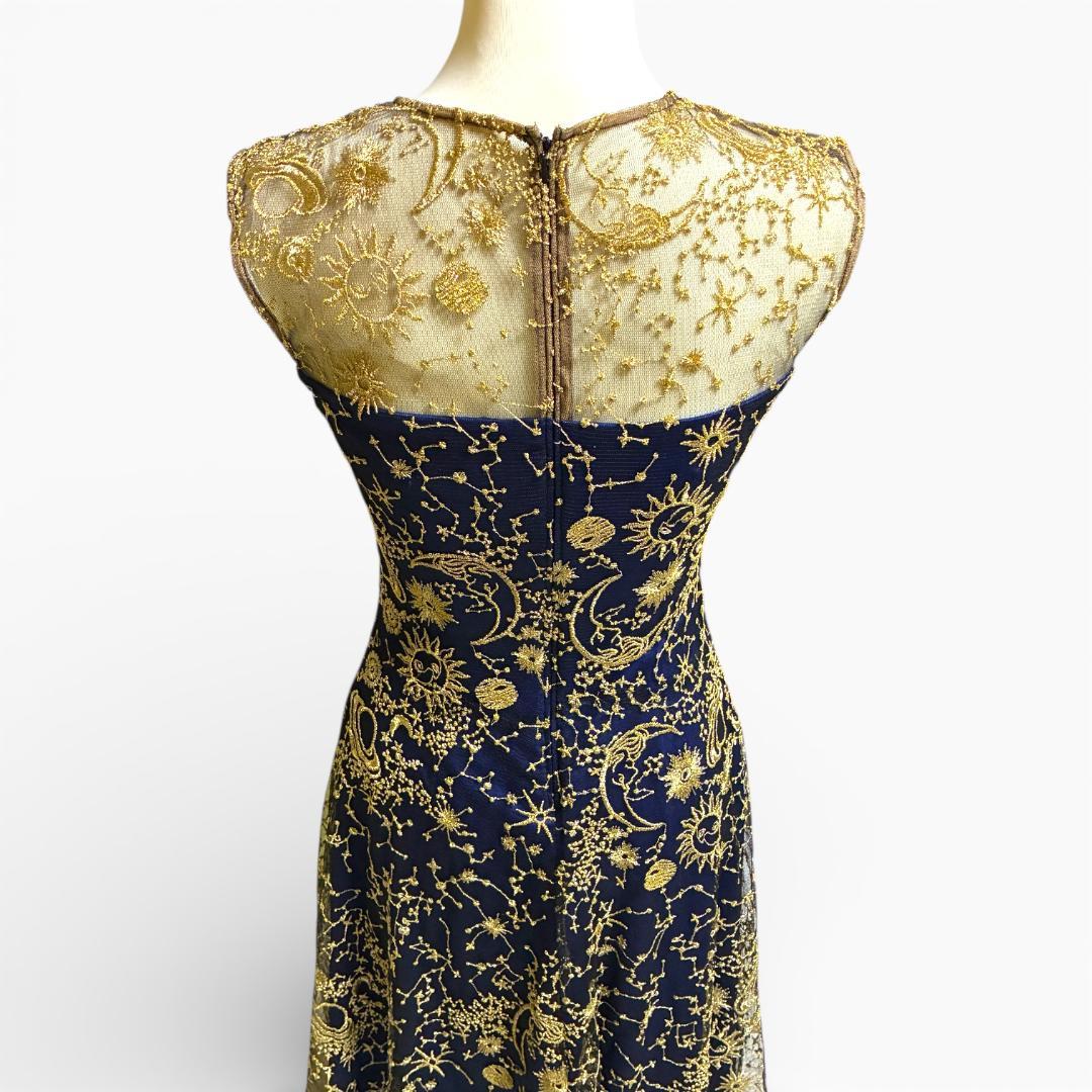 【美品】タダシショージ　TADASHI SHOJI カクテルドレス　Mサイズ