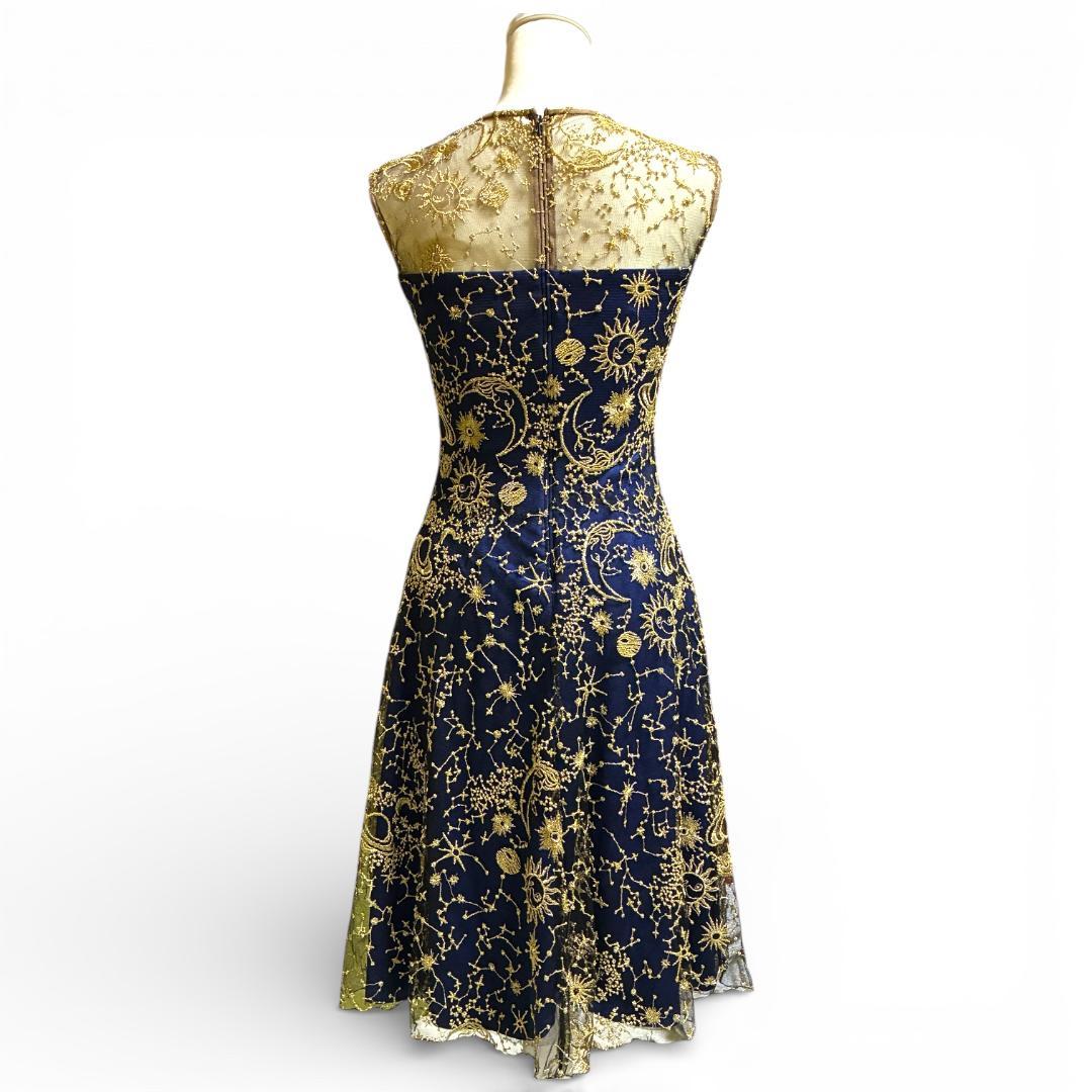 【美品】タダシショージ　TADASHI SHOJI カクテルドレス　Mサイズ