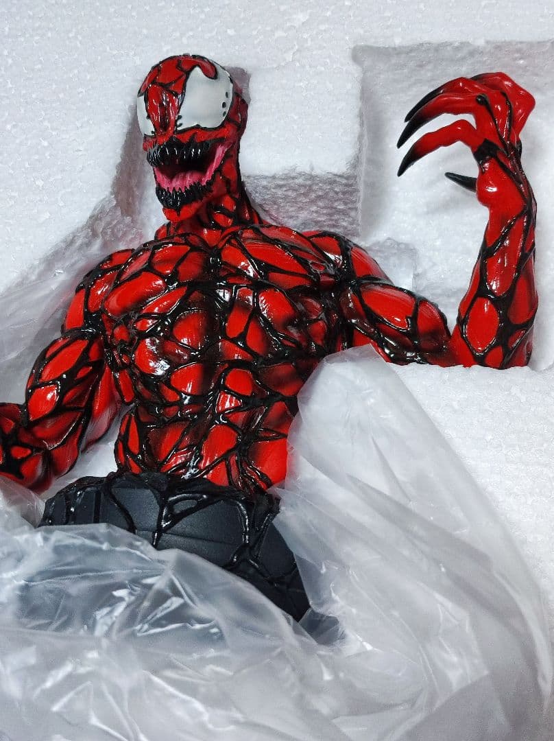 ジェントルジャイアント マーベル カーネイジ スパイダーマン ベノム ミニバスト