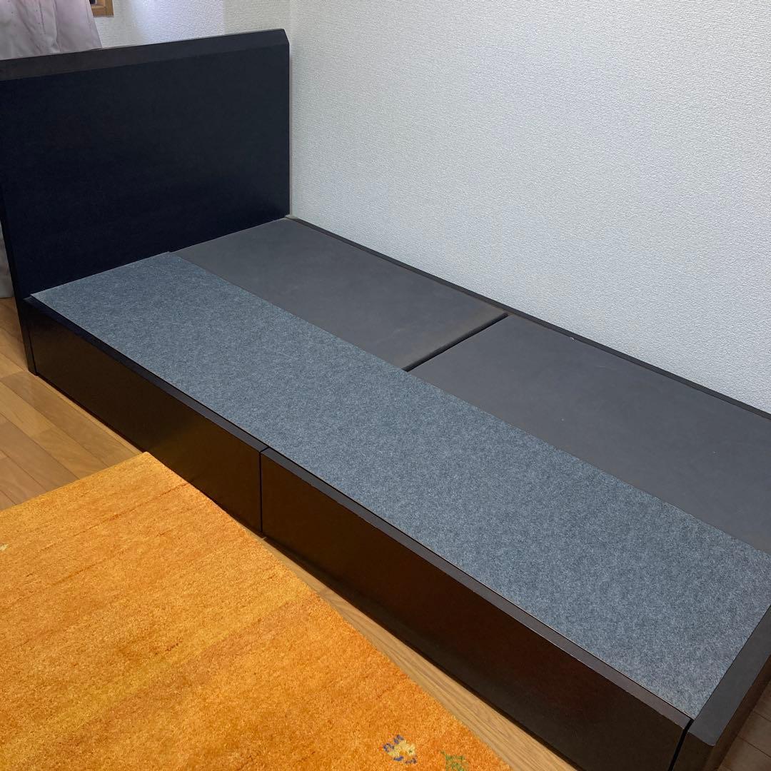 シモンズ　ベットフレーム　引き出し付き(静岡県三島市引き取り値下げ)