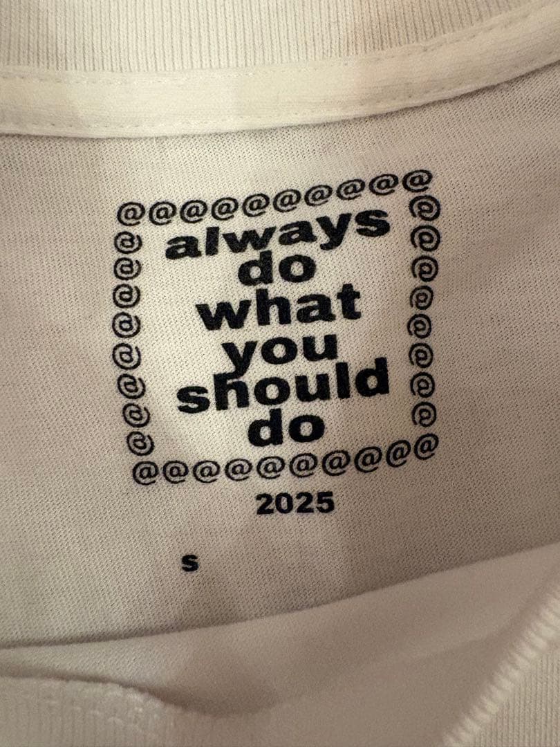 まほろばさん専用always do what you should do tシャ