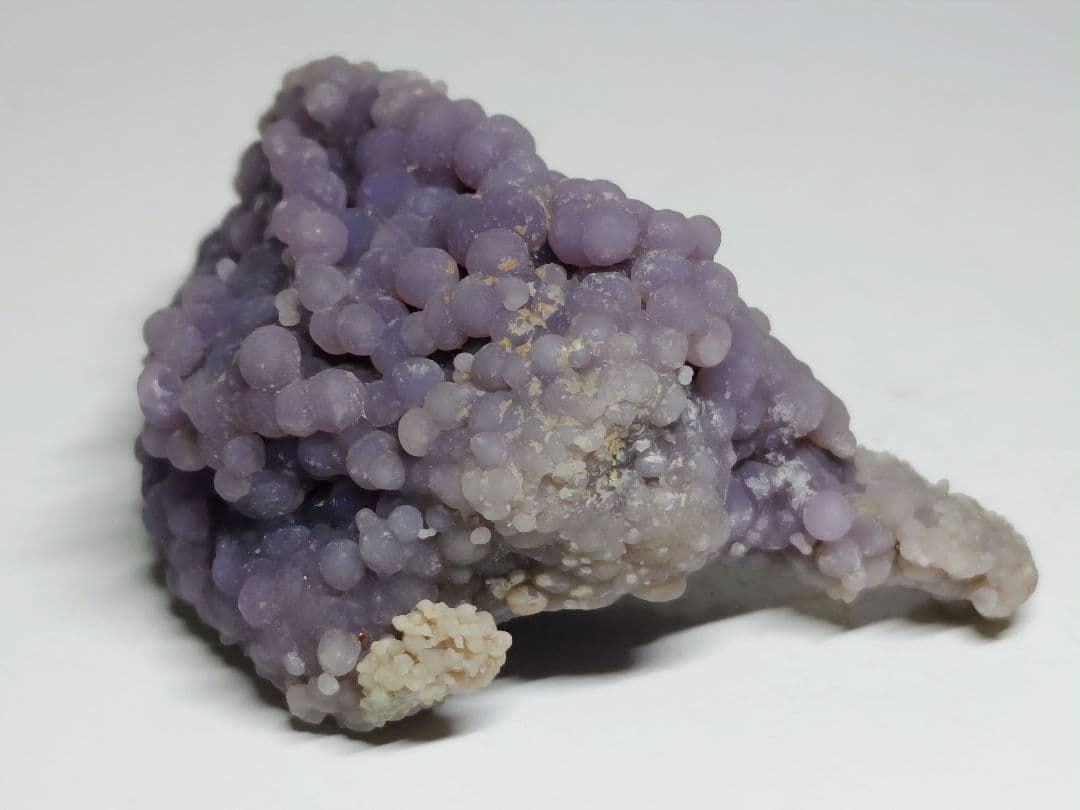 N-18 グレープアゲート 180g グレープカルセドニー 原石 自然石 鉱物