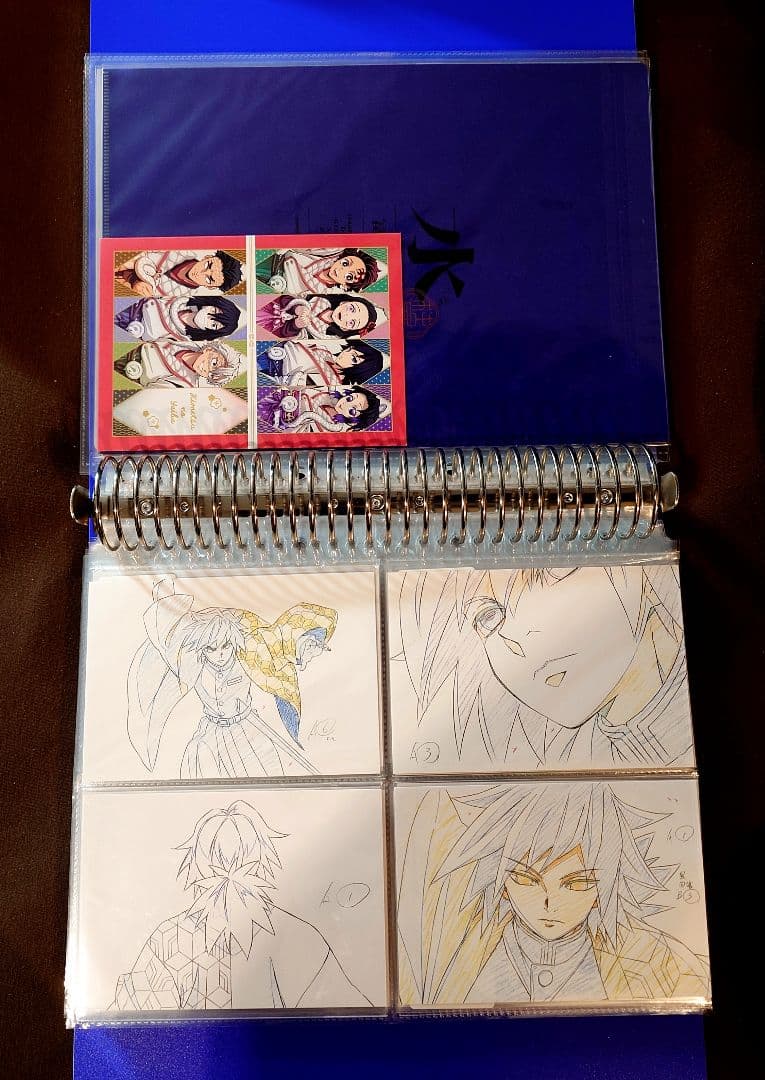 鬼滅の刃 柱展 原画ポストカード 冨岡義勇 コンプリート 151種 その他おまけ