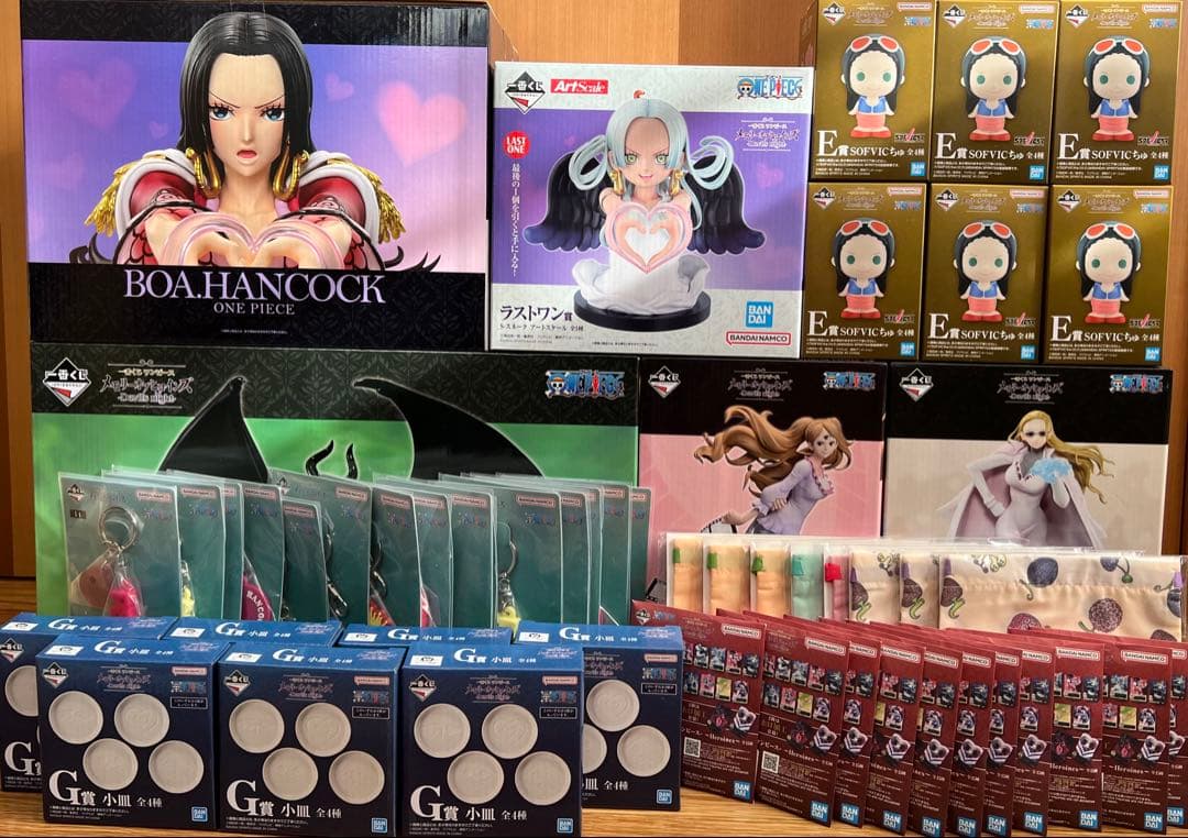 一番くじ ワンピース メモリーオブヒロインズ フィギュア コンプ 計54点セット