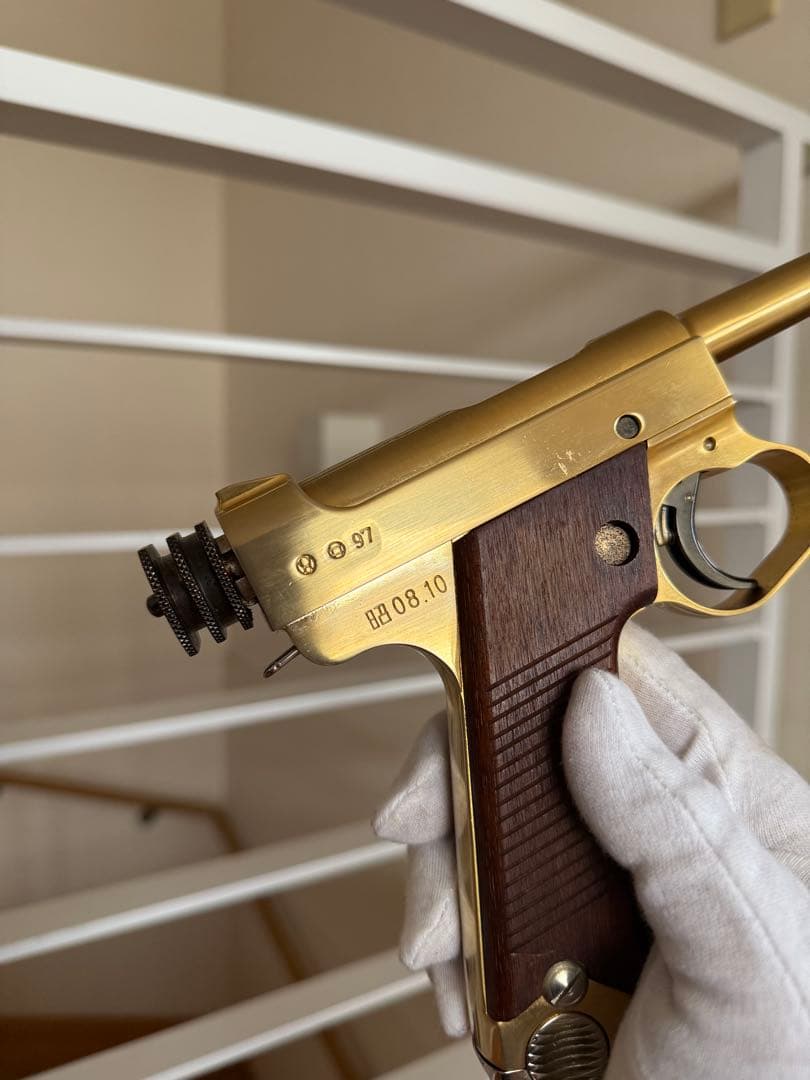 ハドソン 南部14年式 N3 後期型 ウッドグリップ SMG 金属 モデルガン