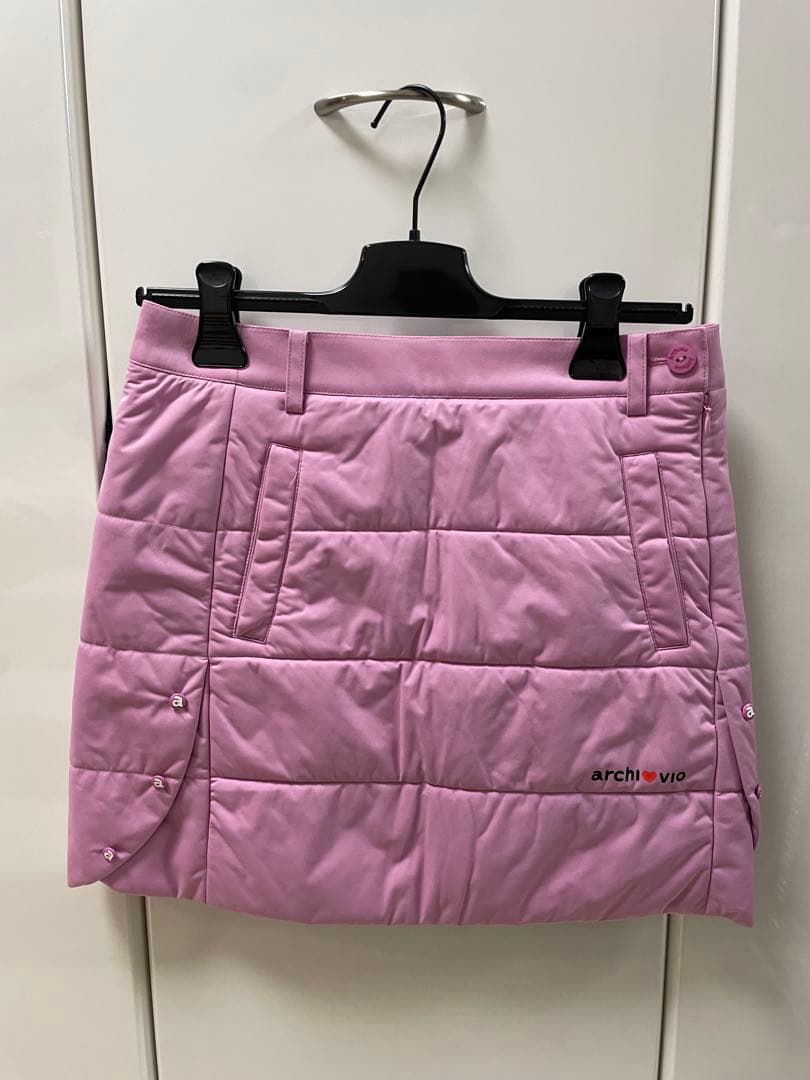 archivio ピンク キルティングスカート